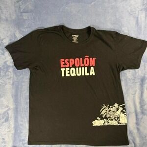 Espolon Tequila T Shirt - Day of the Dead Skull Rooster size xl